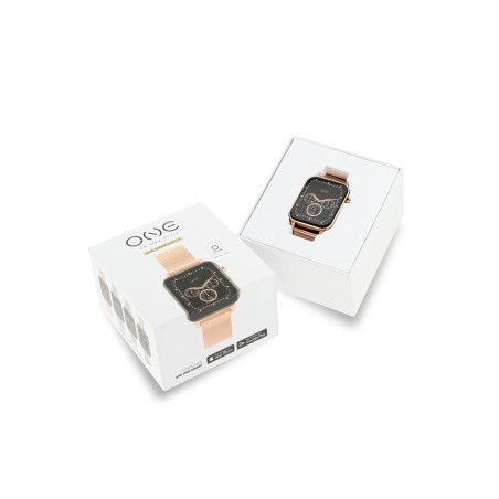 Smartwatch One MagicCall Rose Gold Mesh OSW9626RM41L