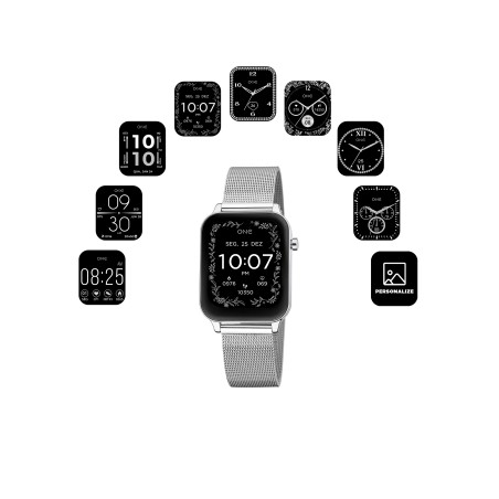 Smartwatch One MagicCall Silver Mesh OSW9626SM41L