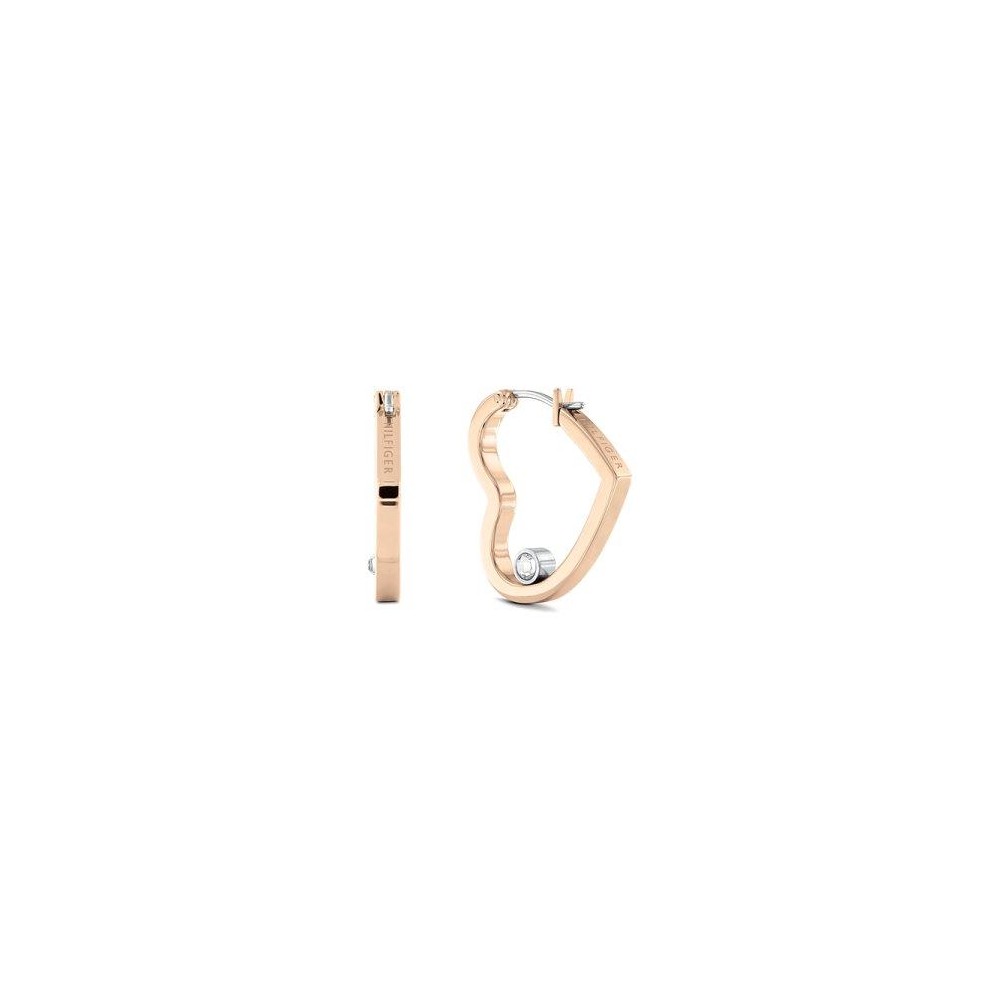 Tommy Hilfiger Brincos Minimal Hearts 2780758