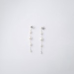 BRINCOS MAJORICA DANGLE PRATEADOS 17292.01.2.E00.906.1