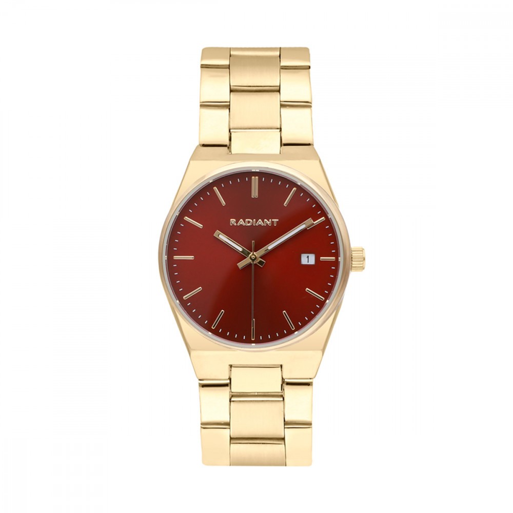 Relógio Radiant AirMini Granate/Dourado RA648205