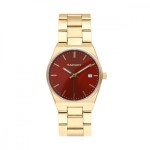 Relógio Radiant AirMini Granate/Dourado RA648205