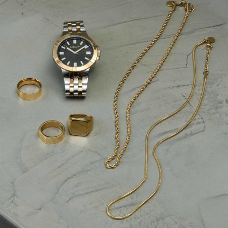 Anel Radiant Homem Dourado SHINE and MATT RH000031-22