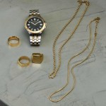 Anel Radiant Homem Dourado SHINE and MATT RH000031-22