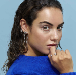 Argolas Radiant Prateada c/Pendente Estrelas RY000031