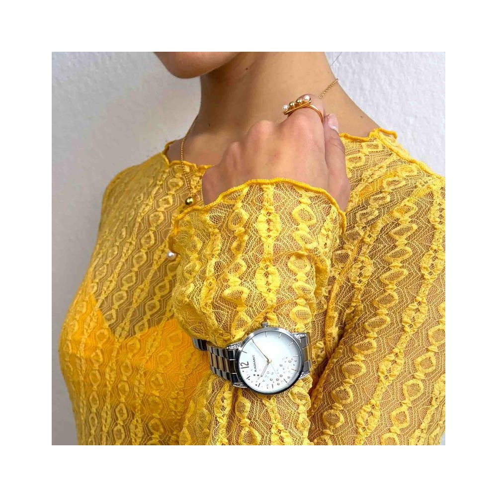 Anel Radiant Barra com Pérolas Emily in Paris RY000237