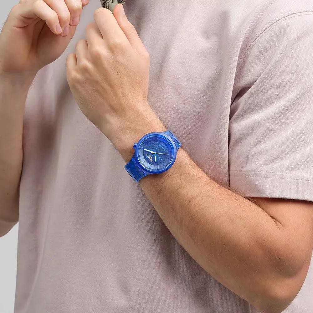 Relógio Swatch NAVY JOY - SB05N116