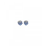 Brincos Pandora Blue pansy flower