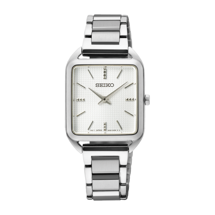 Relógio Seiko Ladies Caixa Quadrada SWR073P1