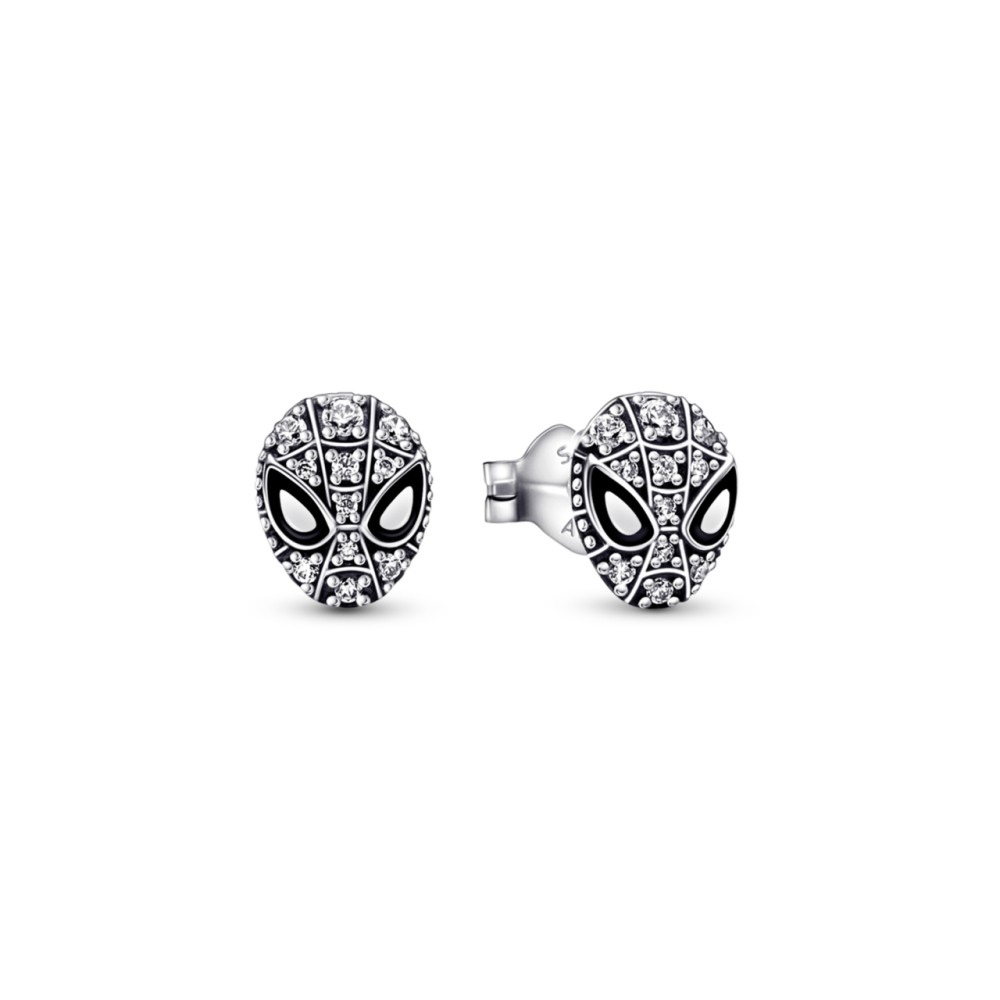 BRINCOS PANDORA MARVEL SPIDER-MAN MASK- 292354C01