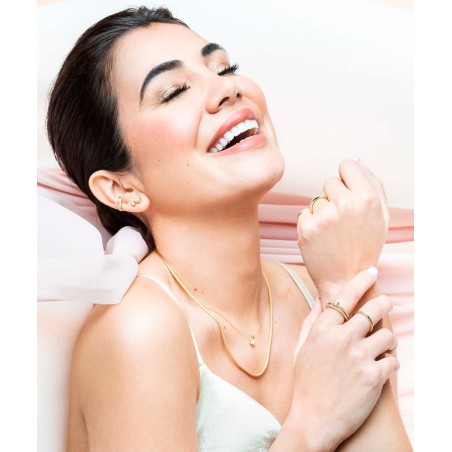 Anel Unike Jewellery Mia Rose Shinny Gold UK.AN.1204.0369