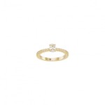 Anel Unike Mia Rose Oval Solitaire Gold UK.AN.1204.0466
