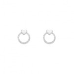 BRINCOS UNIKE VALENTINES 2023 SILVER