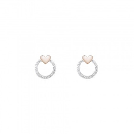 BRINCOS UNIKE VALENTINES 2023 ROSE GOLD