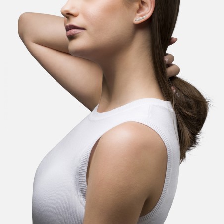 BRINCOS UNIKE PEARLS SHINY GOLD III