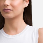 Brincos Unike Classy 3 Lines Shiny Gold UK.BR.1204.0163