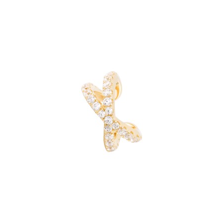 Unike Ear Cuff Classy Crossed Golden UK.BR.1204.0164