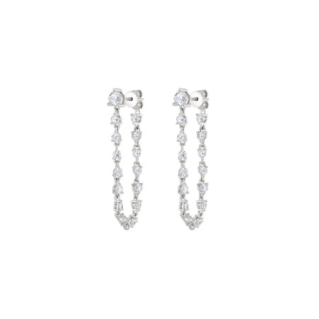 Brincos Unike Party Glow Chain Silver UK.BR.1204.0168