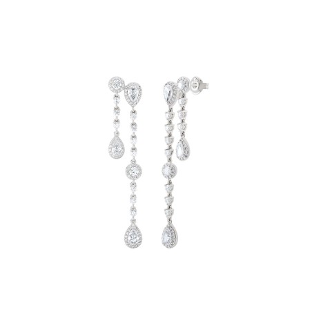 Brincos Unike Party Shiny Drop Silver UK.BR.1206.0039