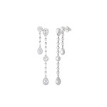 Brincos Unike Party Shiny Drop Silver UK.BR.1206.0039