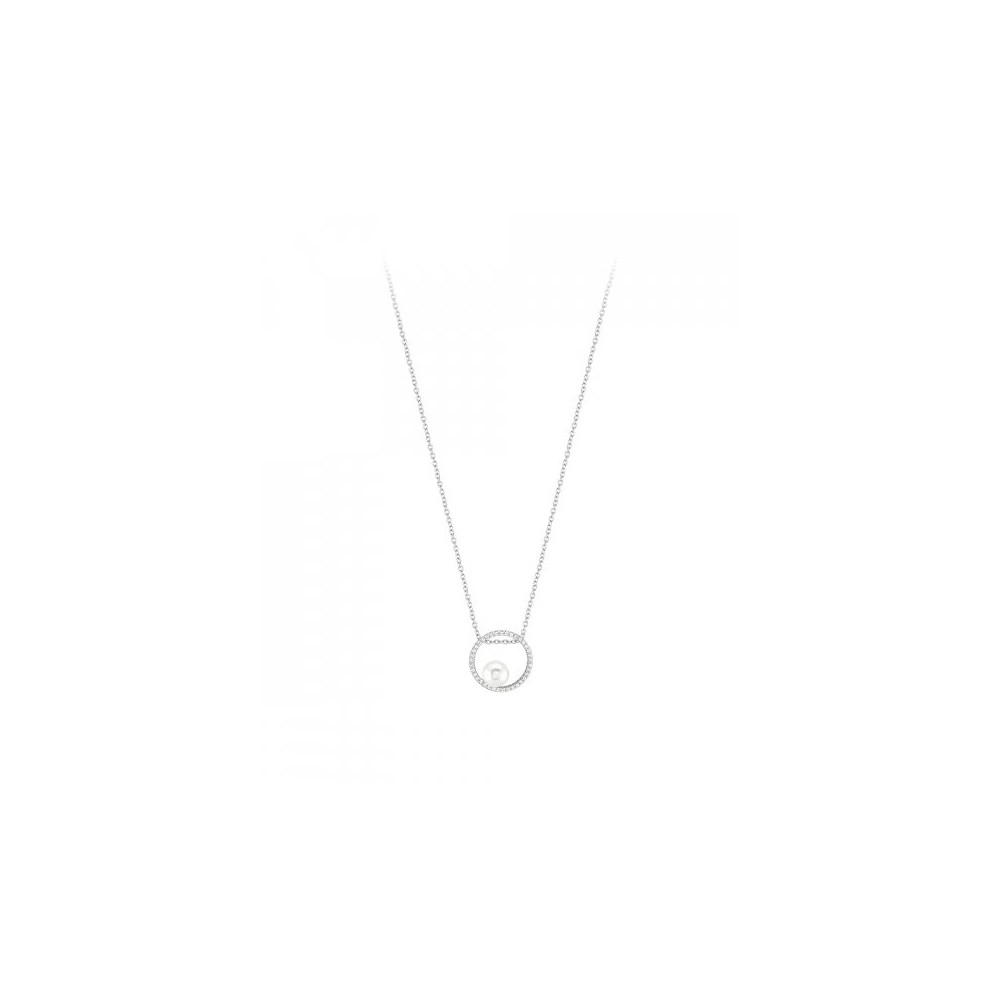 COLAR UNIKE GLOW PEARLS CIRCLE