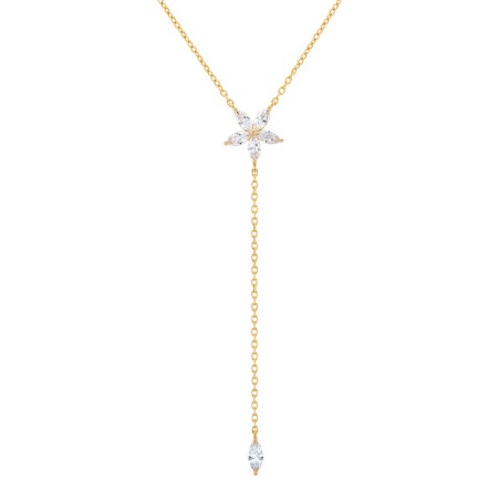 Unike Colar Matchy Navete Flower UK.CL.1204.0314