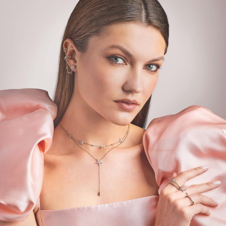 Unike Colar Matchy Navete Flower UK.CL.1204.0314