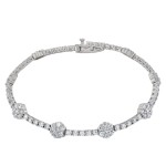 Unike Pulseira Party Tennis Flower UK.PU.1202.0016