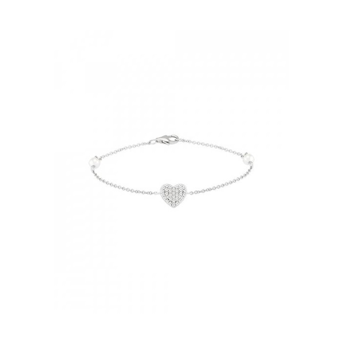 PULSEIRA UNIKE CLASSY & CHIC HEART PEARLS UK.PU.1204.0036