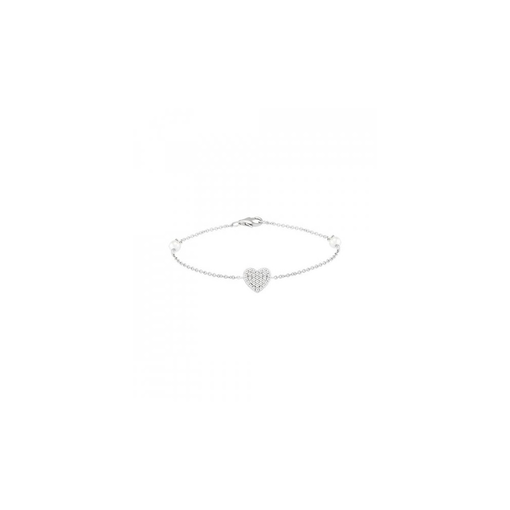 PULSEIRA UNIKE CLASSY & CHIC HEART PEARLS UK.PU.1204.0036