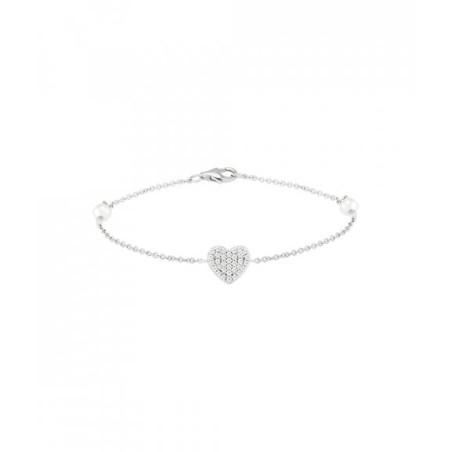 PULSEIRA UNIKE CLASSY & CHIC HEART PEARLS UK.PU.1204.0036