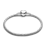 Pulseira Malha Snake Fecho coração 594236C00