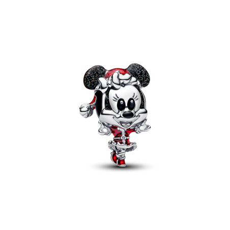 Conta em prata Minnie Mouse Natalícia Disney 794218C01