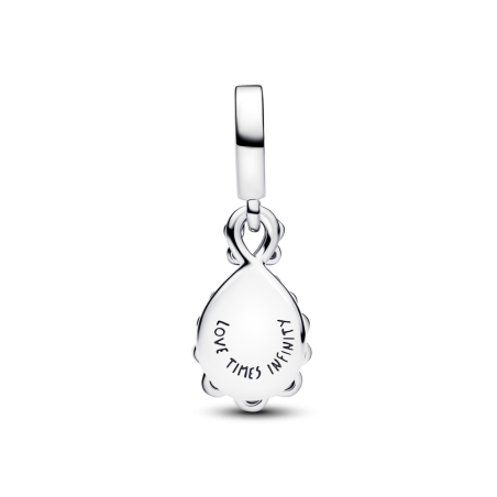 Conta Pendente Duplo infinito Opalescente 794251C01