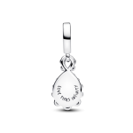 Conta Pendente Duplo infinito Opalescente 794251C01