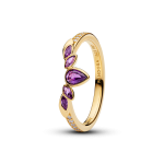 Anel Rainha Anna Frozen da disney revestimento ouro 14kt