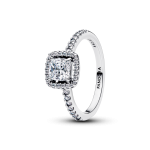 Anel Halo quadrado brilhante 193555C02