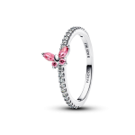 Anel Borboleta rosa brilhante 194269C02