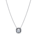 Colar Halo em prata 393560C02-45