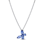 colar com pendente Borboleta azul 394232C01-45