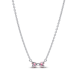 colar com pendente Laço Rosa 394235C01-45