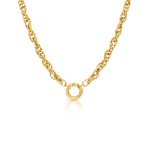 Colar One Energy Master Union Double Gold OJNMG04