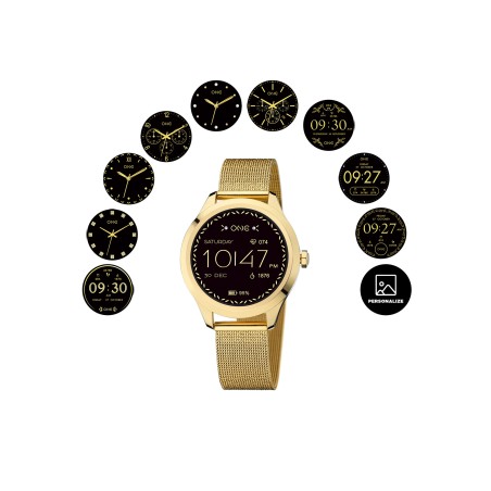 Smartwatch One Mini Gold Mesh OSW0025GM51D