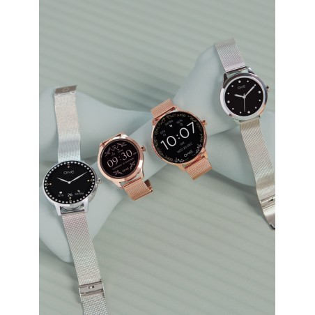 Smartwatch One Mini Rose Gold Mesh OSW0025RM51D