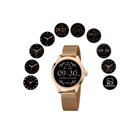 Smartwatch One Mini Rose Gold Mesh OSW0025RM51D