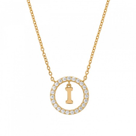 COLAR UNIKE LETTER IN CIRCLE I UK.CL.1204.0297