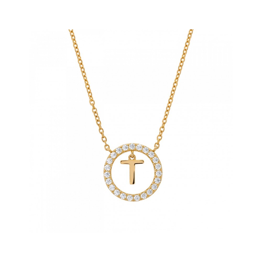 COLAR UNIKE LETTER IN CIRCLE T UK.CL.1204.0307