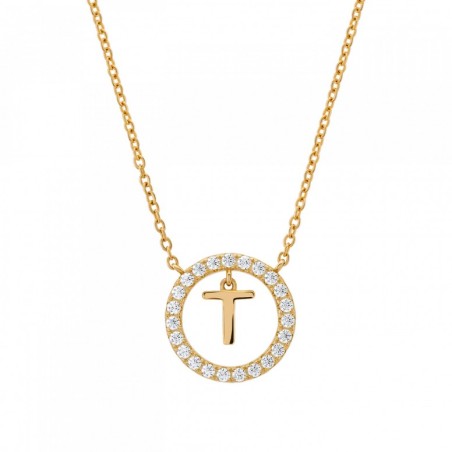 COLAR UNIKE LETTER IN CIRCLE T UK.CL.1204.0307