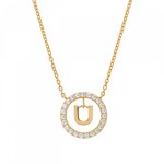 COLAR UNIKE LETTER IN CIRCLE U UK.CL.1204.0308