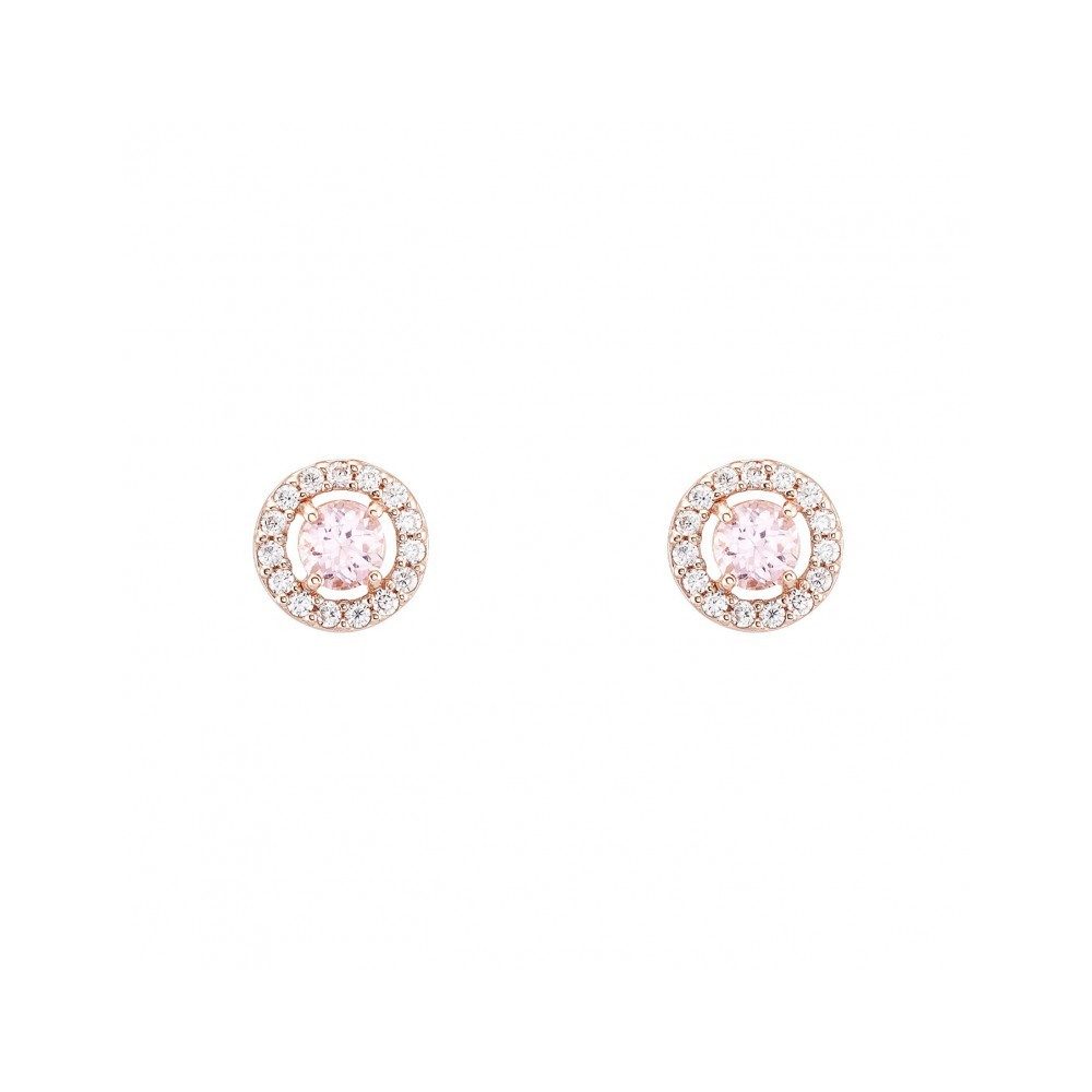 TORNILHOS UNIKE LOVE IN ROSE SOLITAIRE PINK UK.TN.1208.0001